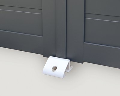 Sabot en aluminium laqué